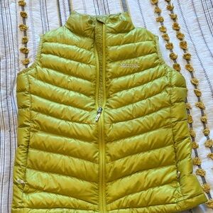 Marmot Women's Bright Chartreuse Quilted Down Vest